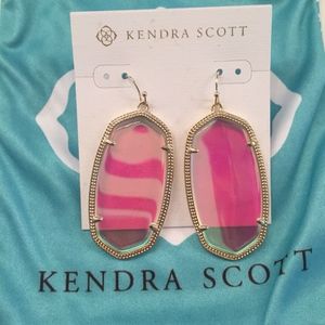 Kendra Scott Dichroic Glass Danielle Earrings